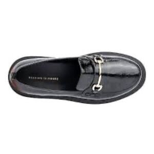 Fashion to Figure Indigo Women’s Wide Width Horsebit Black Loafers size 11